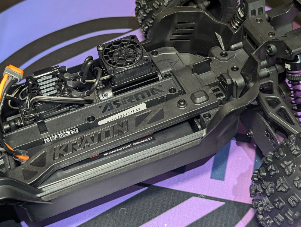 Battery Strap Mount - Compatible w/ Arrma Mini Kraton