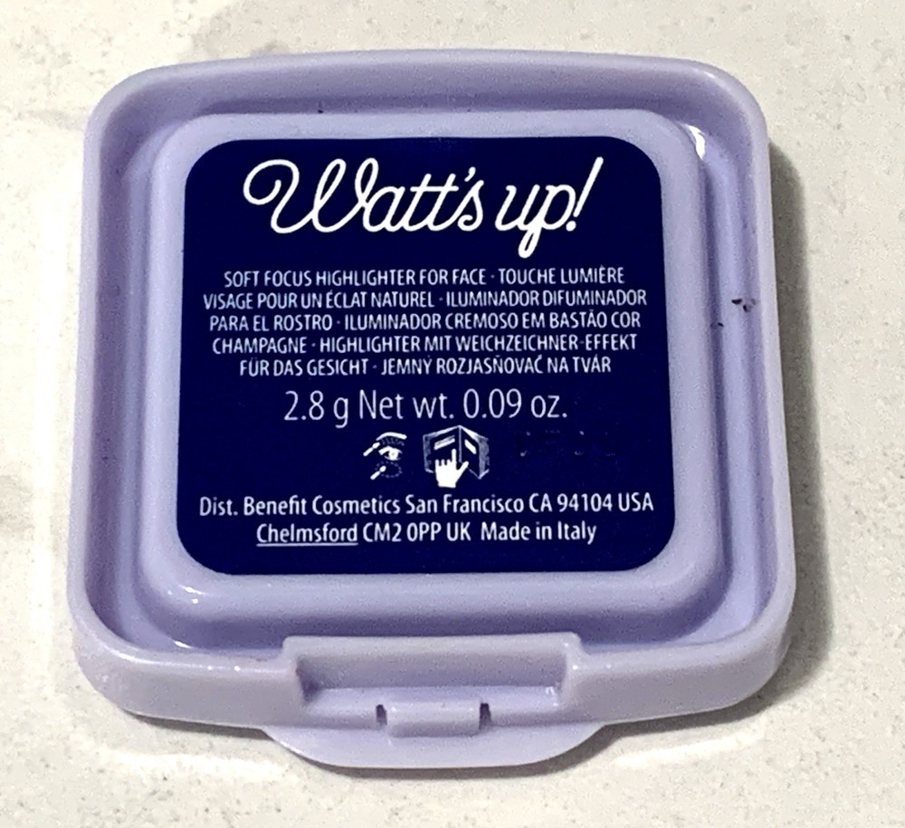 Benefit Watt’s Up Soft Focus Highlighter 0.09 oz Mini