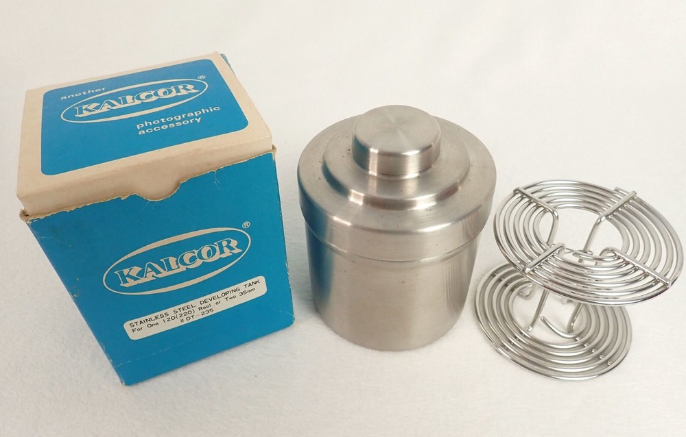 Kalcor Stainless - Film Processing Tank & Cap 35mm