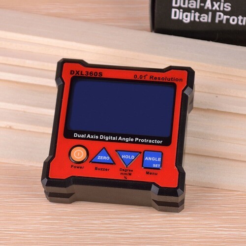 DXL360S Dual Axis Angle Protractor Dumpy Level Dual-axis Gauge Diagnostic Tool