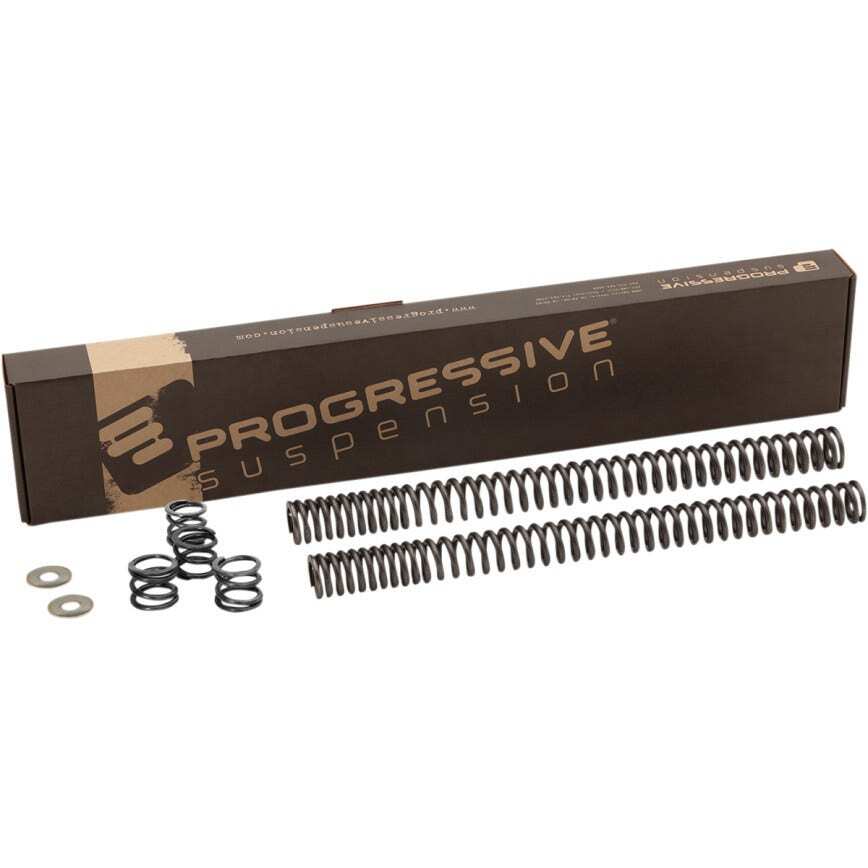 Progressive 11-1131 Replacement Front Fork Springs Kit Harley 41mm FLH FL/FX FXD