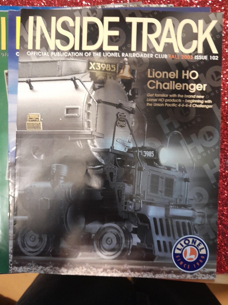 Lionel Inside Track 12 Issues 97-108