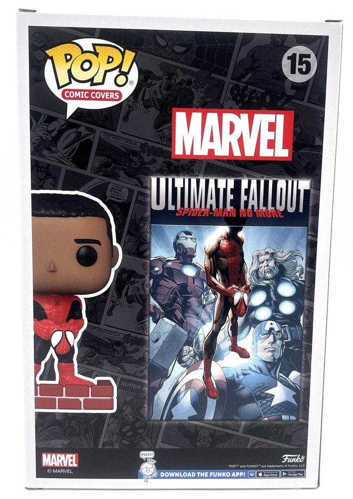 Funko Pop! Comic Covers Marvel Miles Morales #15 Target Exclusive