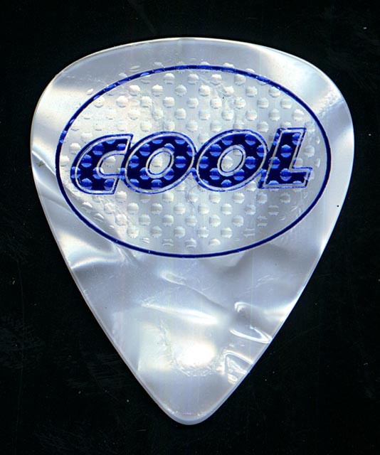 6 x Cool Picks 1.00mm CELL Standard Guitar Pick Nitro-cellulose