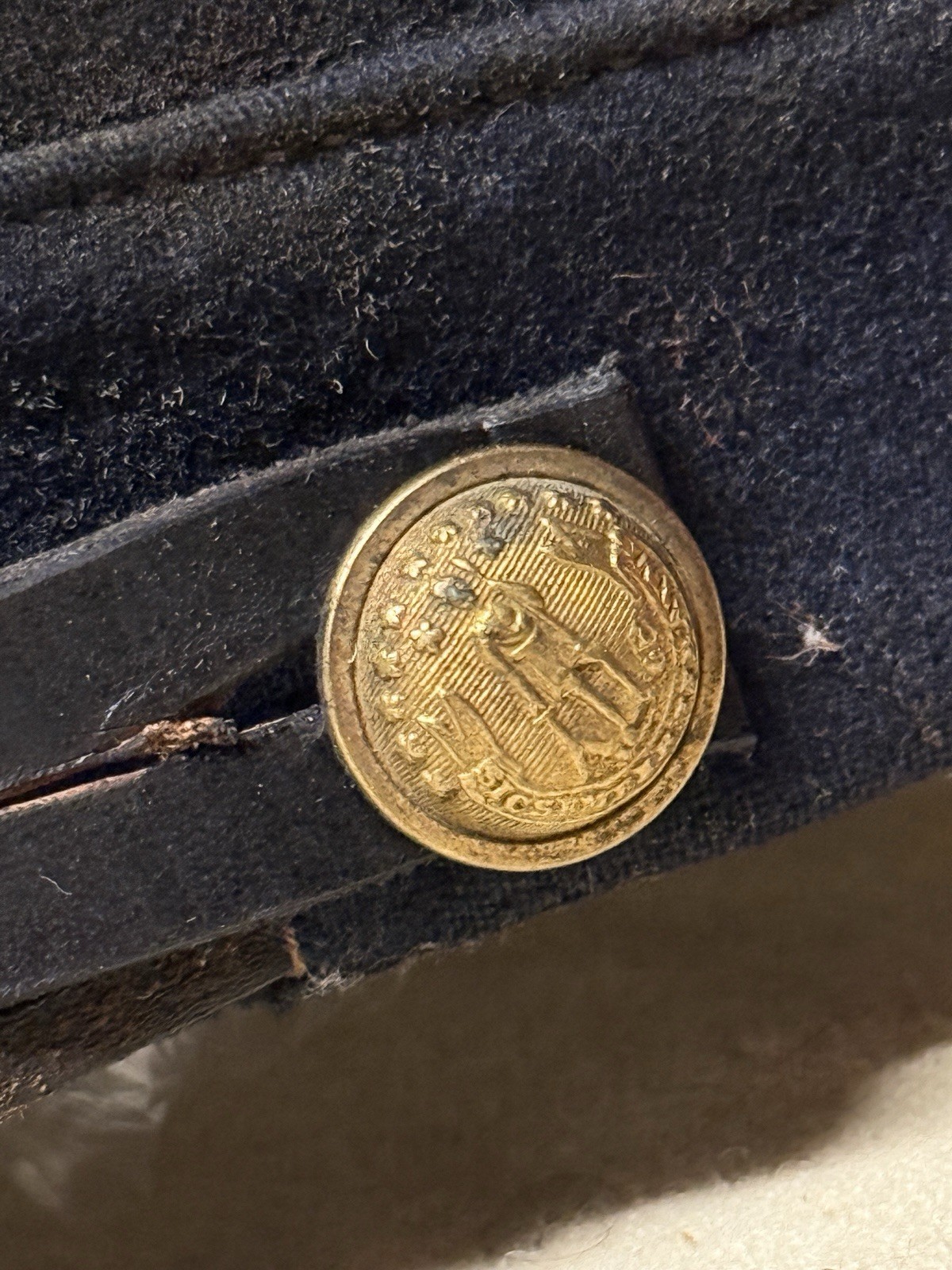 CIVIL WAR CONFEDERATE CSA VIRGINIA REBEL HEADGEAR KEPI HAT CAP