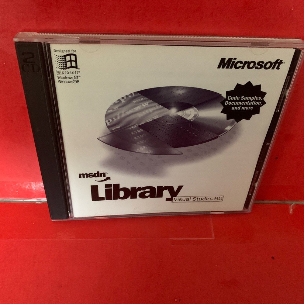 Microsoft MSDN Library Visual Studio 6.0 - CD ROM