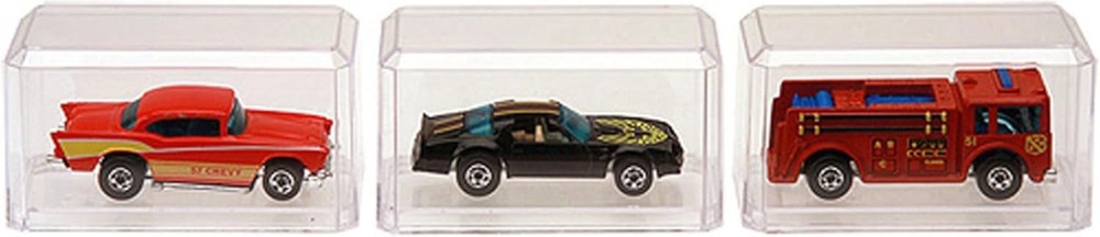 Secure Clear Display Case for 1:64 Scale Vehicles - Protect & Showcase Elegantly