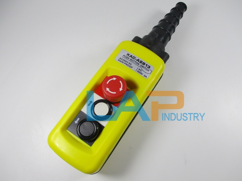 1PCS New XAC-A2813 2NO Pendant Control Stations Crane 2 Pushbutton Switch