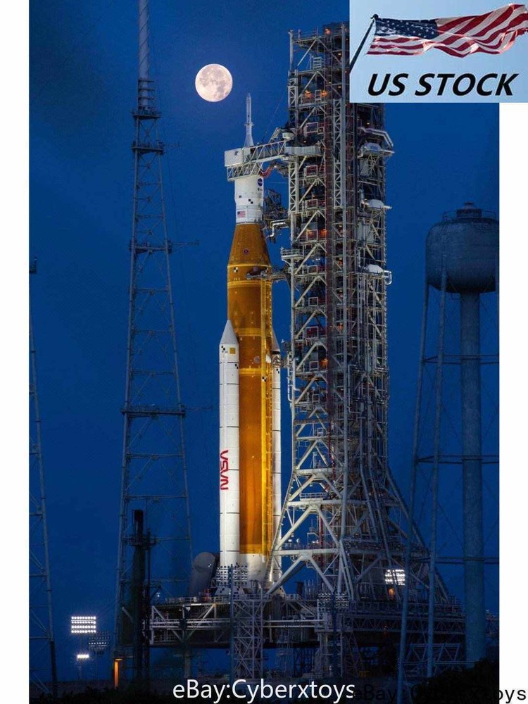1:200 Scale NASA Artemis SLS Orion Launch Tower Set Rocket Model