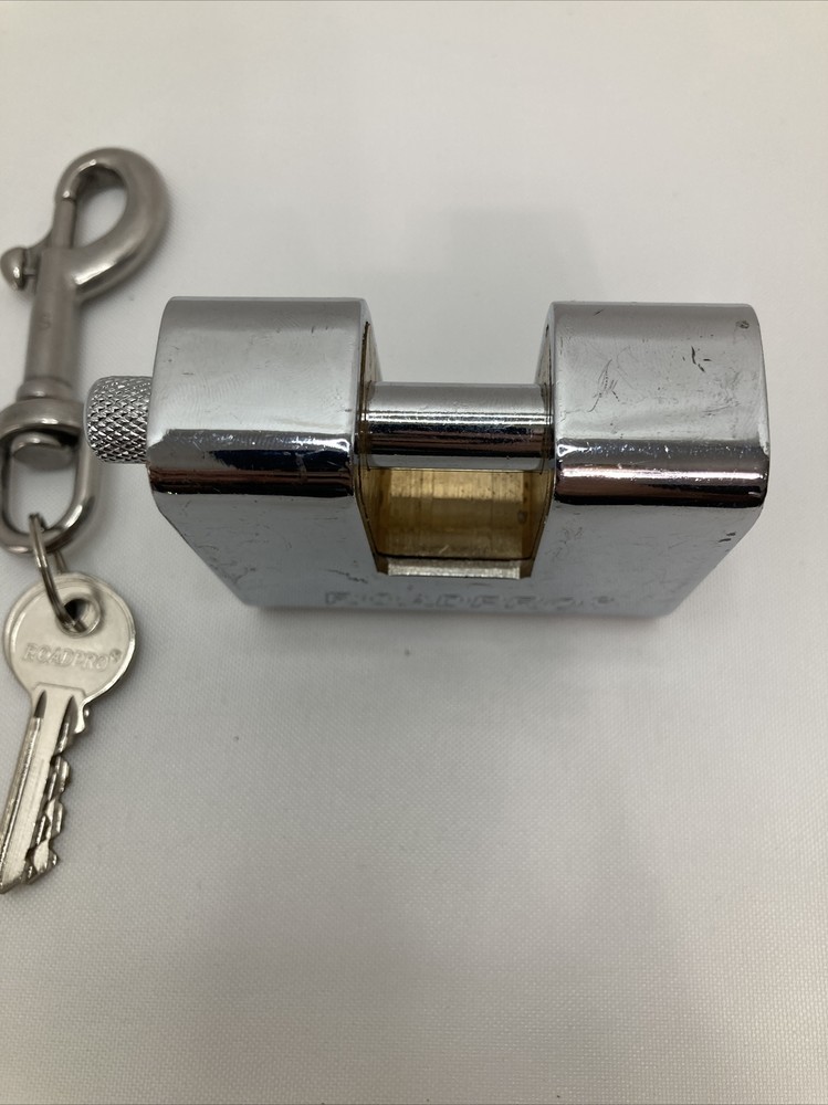 Roadpro 70 mm High Security Brass Lock