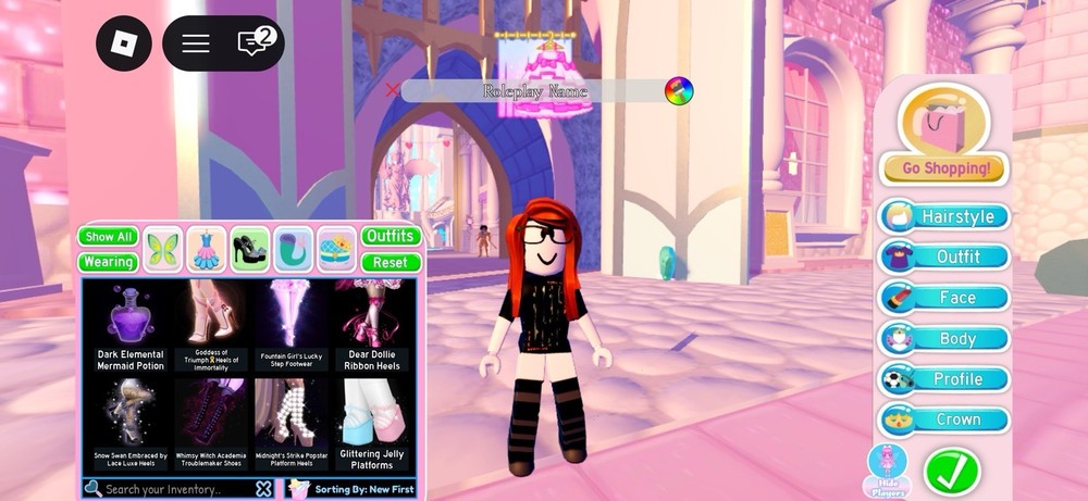 Royale High avatar inventory + 30k dims