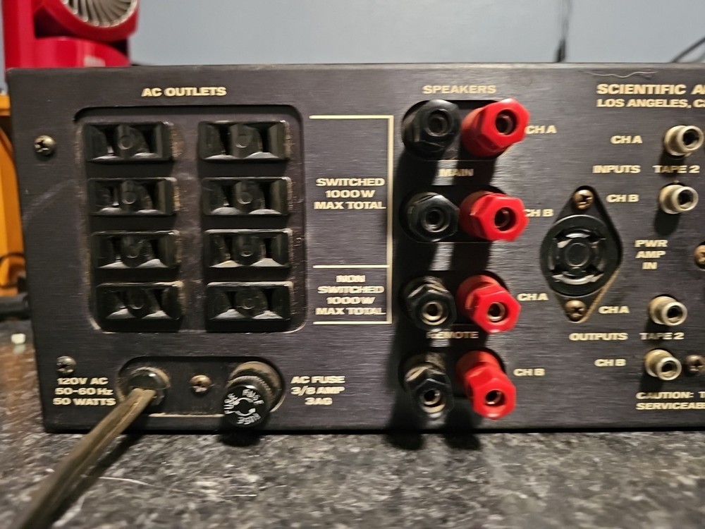 SAE MARK 1B STEREO PREAMPLIFIER TESTED WORKING
