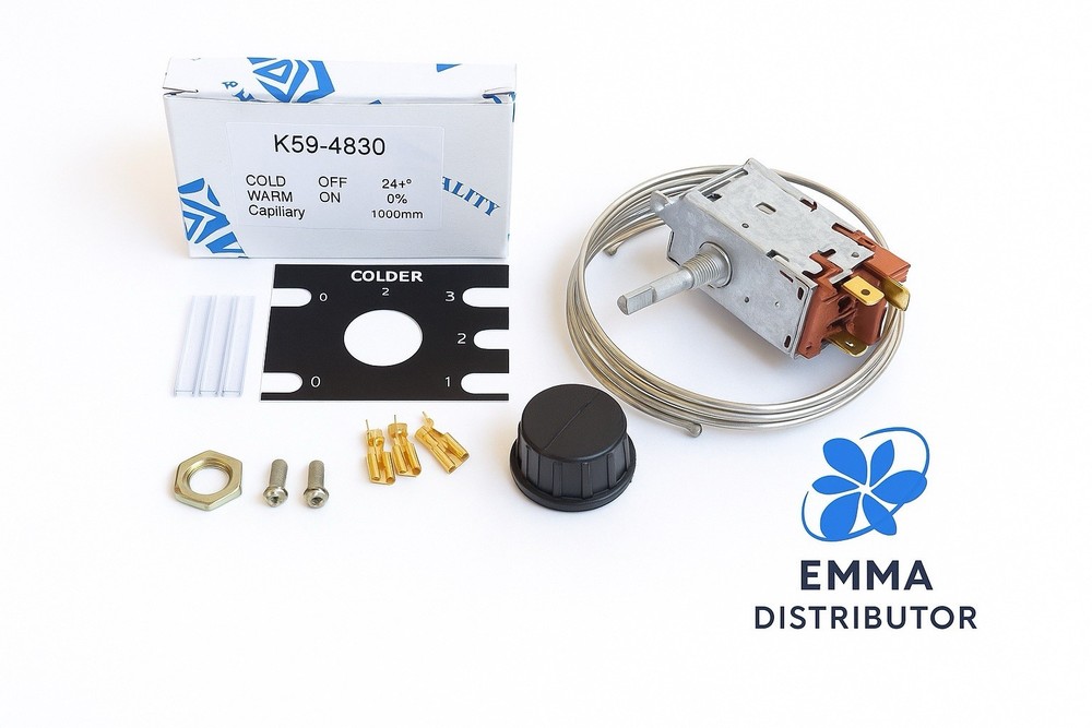 K59-4830  REFRIGERATOR CONTROLLER THERMOSTAT DUAL TEMPERATURE.