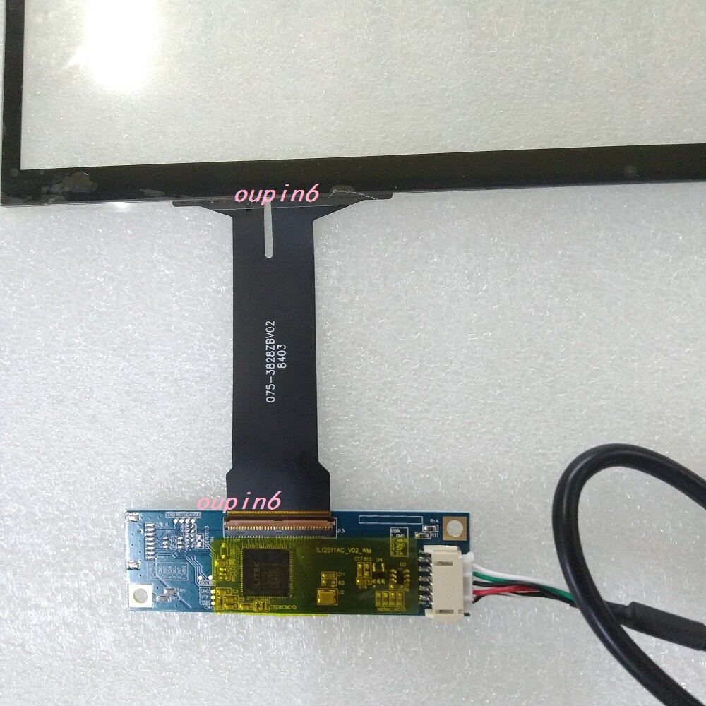 Universal Capacitive Touch Panel USB Controller For 4:3 LCD 8" Screen display