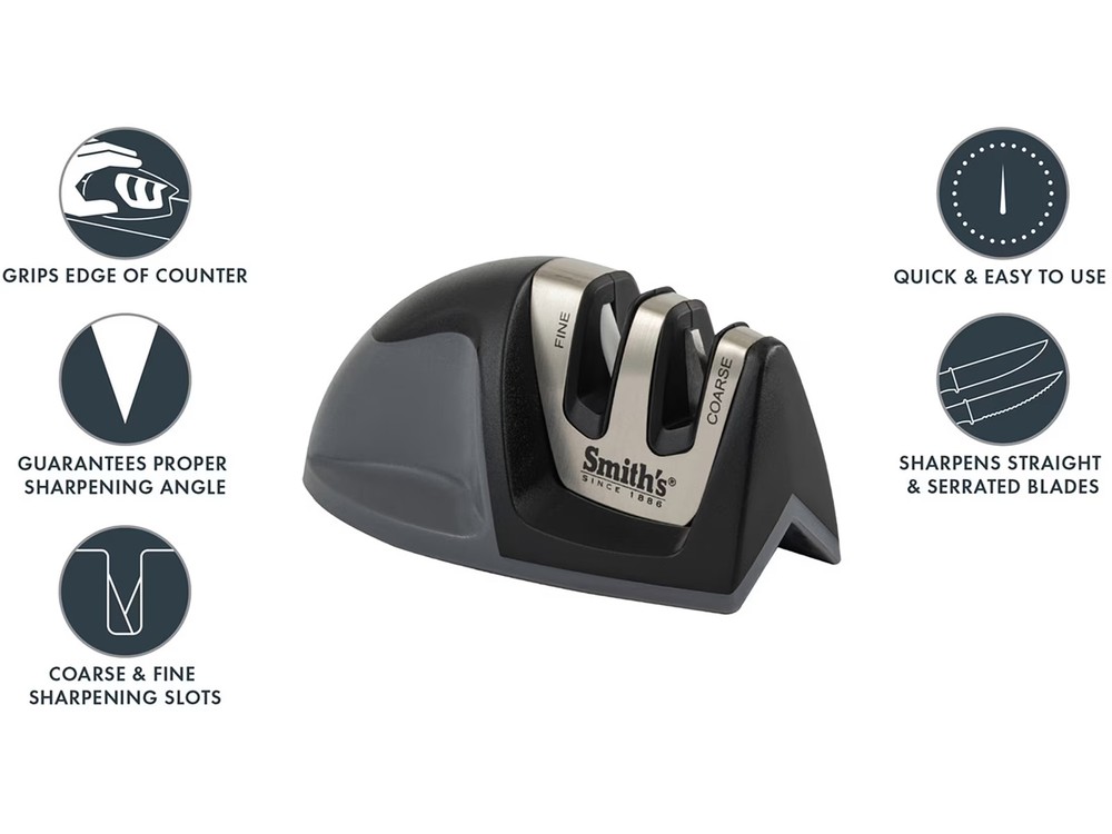 Smith's Edge Grip 2 Stage Knife Sharpener