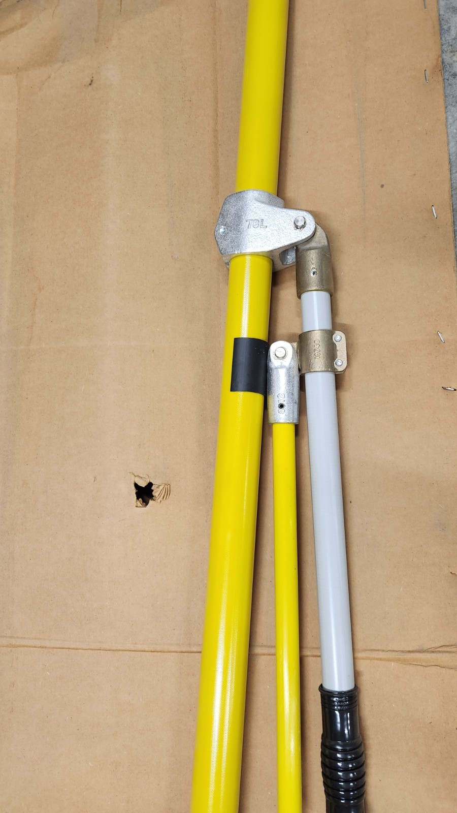 NEW Hastings 10672 5' Heavy Duty Lever Handle Wire Cutter Jaw 10mm Lineman Tool