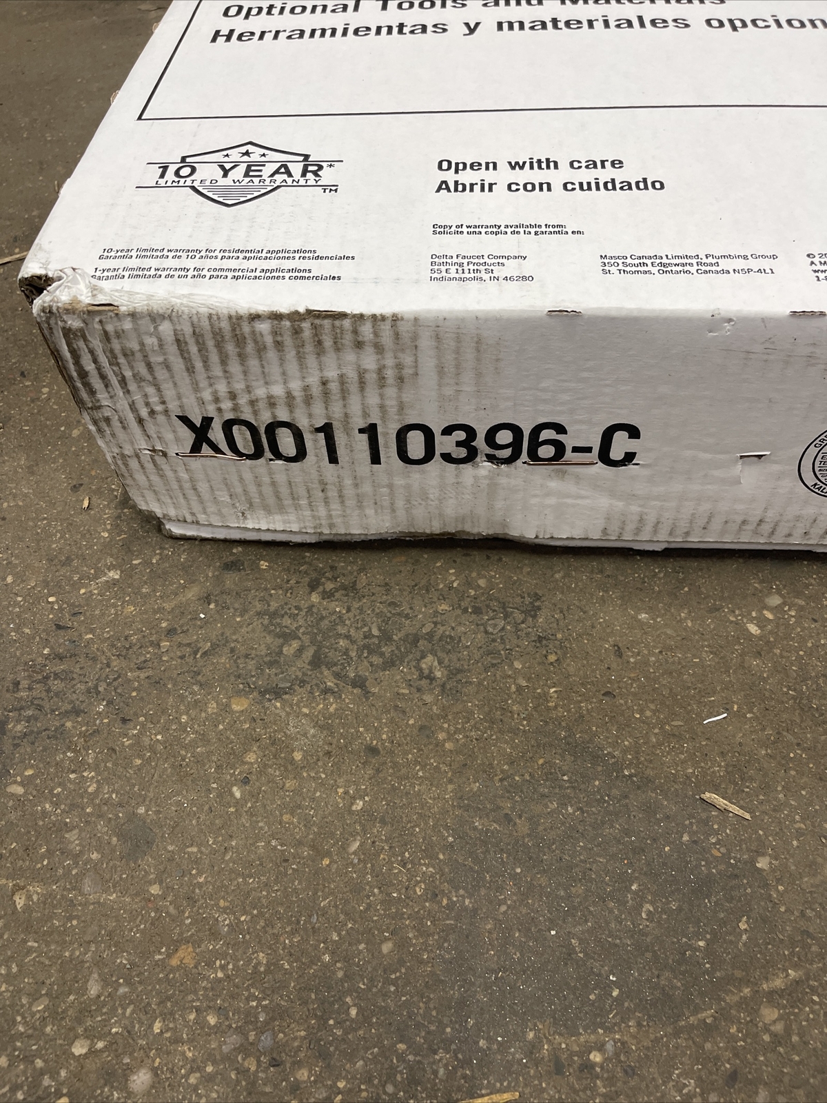 DELTA Classic 500 Shower Base 48"X34" High Gloss White 48" x 34" B12135-4834-WH