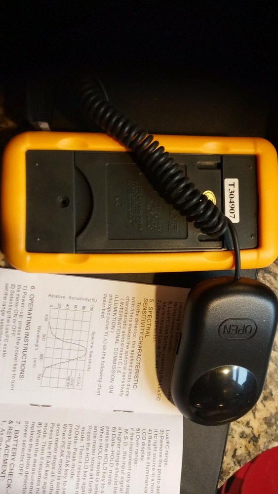 Dr. Meter Digital Illuminance Meter # LX1330B