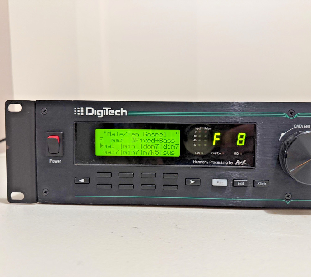 DIGITECH STUDIO VOCALIST RACK MOUNT STUDIO EFFECT VOCAL HARMONY PROCESSOR