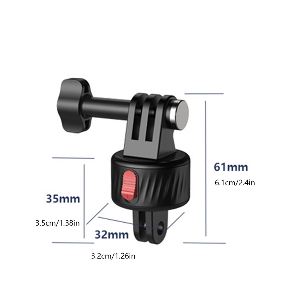Magnetic Quick Release Switch Adapter Base Mount for GoPro Hero 12 11 10 Camera;