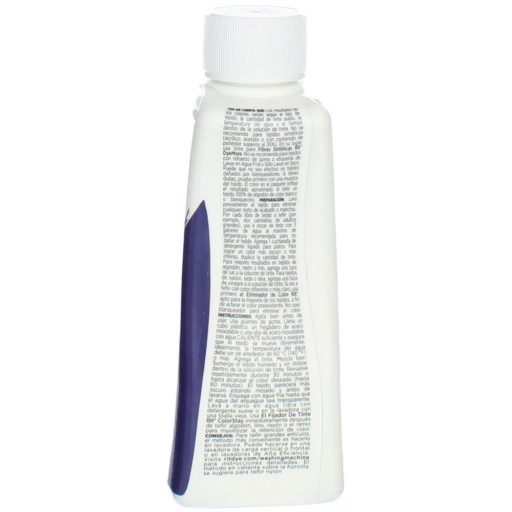 4 Pack Rit All-Purpose Liquid Dye, Navy Blue, 8 fl oz