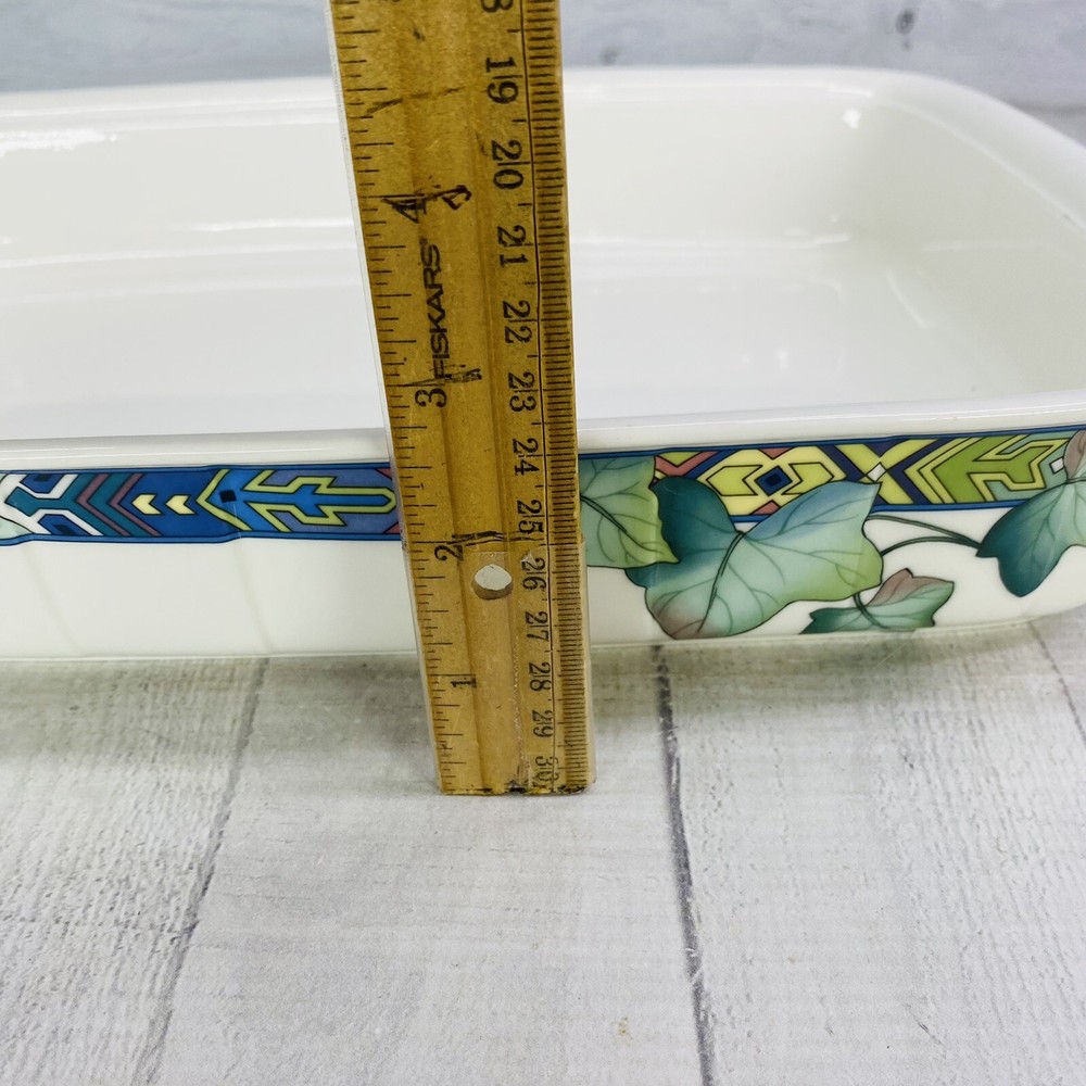 Villeroy & Boch PASADENA Germany 14" Rectangular Lasagna Baker Baking Dish Pan