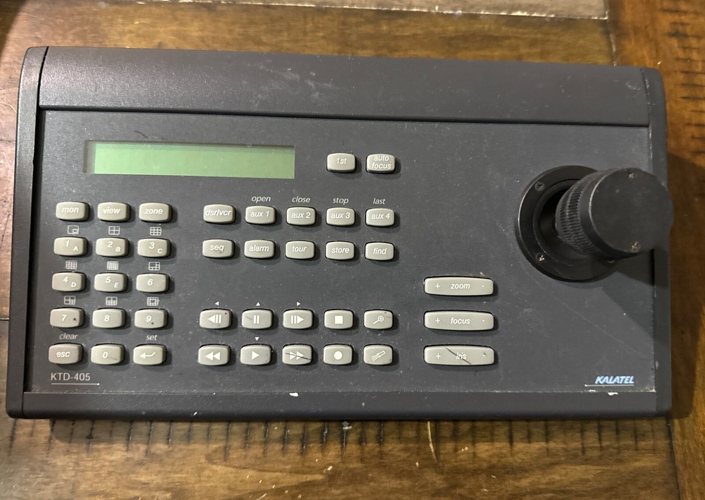 GE Interlogix KALATEL PTZ  System Controller Keyboard Joystick KTD-405