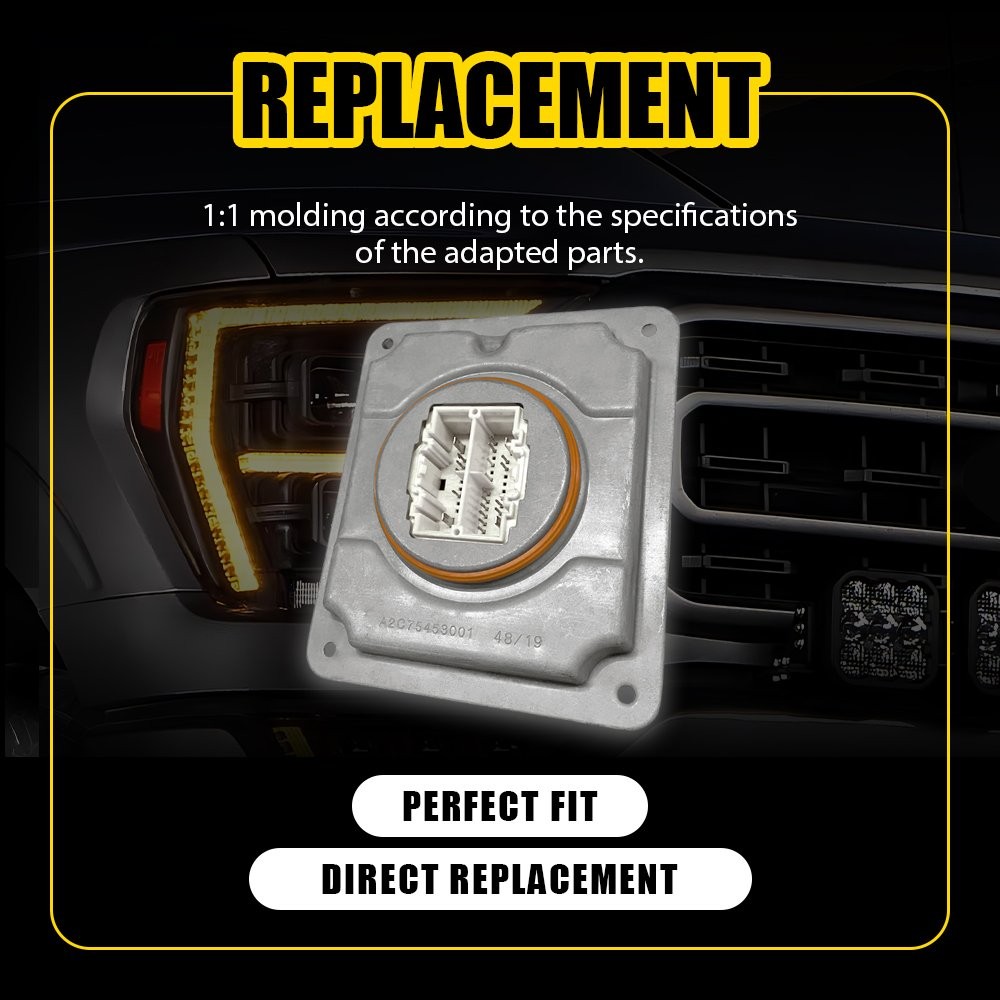 Pair FOR Ford F150 F250 350 2020-2022 LED Headlight Control Module Ballast
