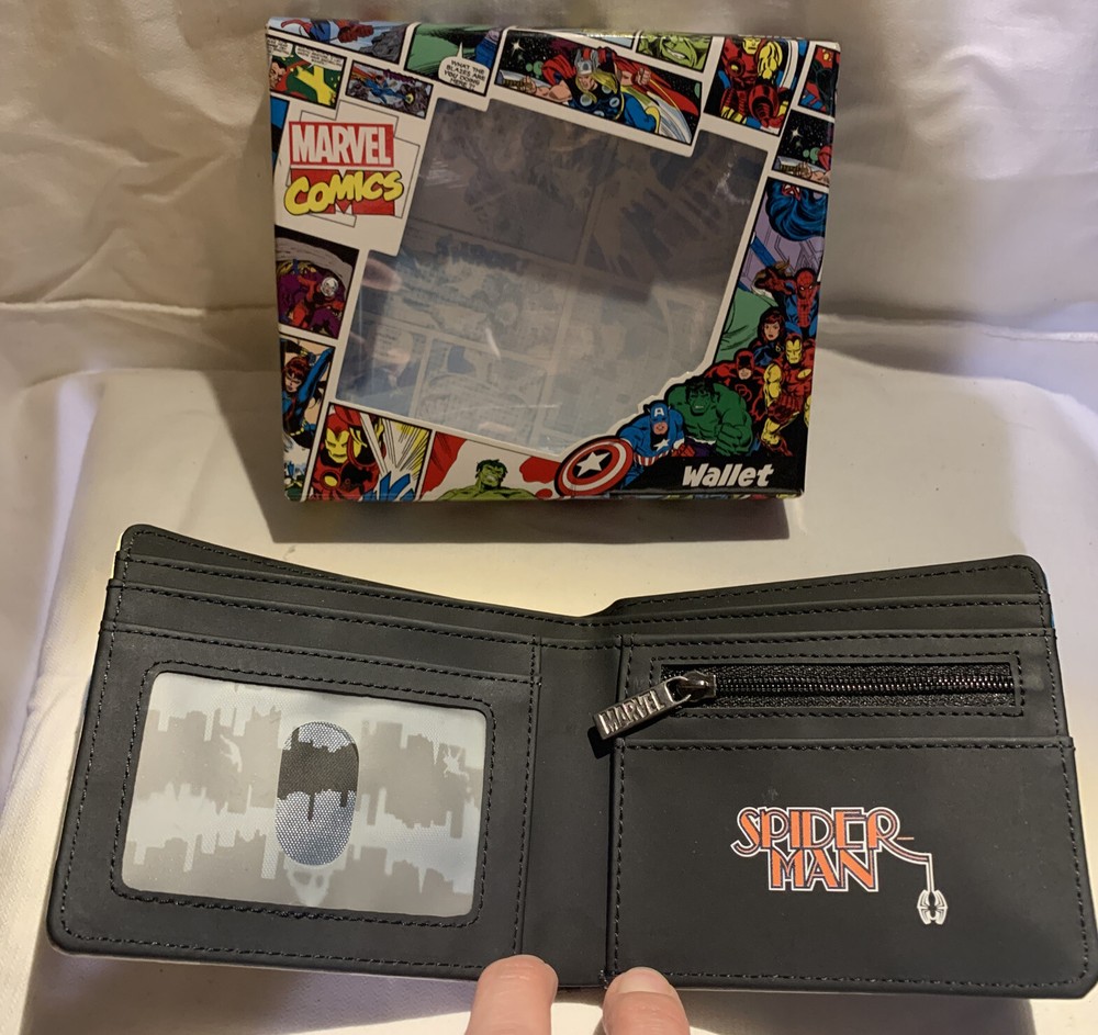Marvel Comics Spider-Man Bi-Fold Wallet NIB