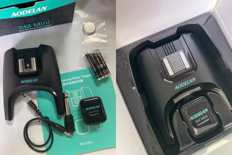 Wireless Flash Trigger 2.4G Remote Control Studio Light Receiver Transmitter Set