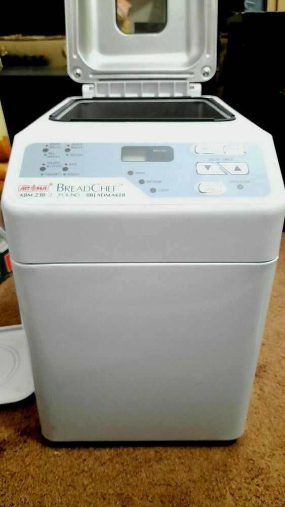 Aroma BreadChef 2 Pound Bread Maker Bread Machine ABM-230