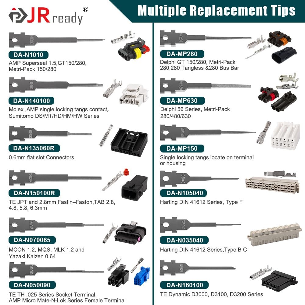 JRready ST5347 Pin Extractor Tool Kit Upgraded JRDDS
