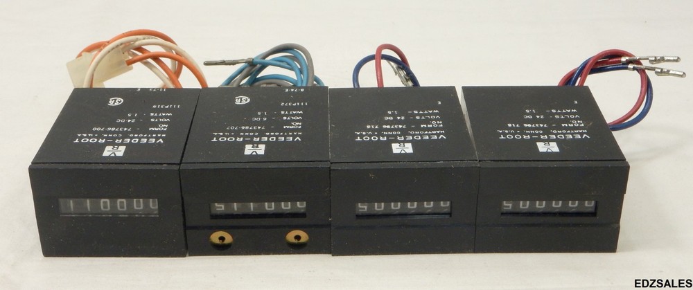 8 Veeder-Root Counter Modules - 743796, 743786, 177006