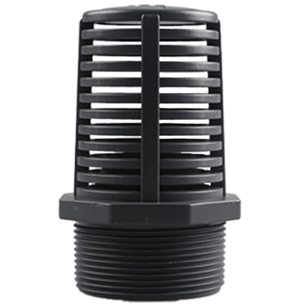 2 Inch Threaded Suction/Overflow Strainer, Screen Strainer 2 Inch (2 Pack)