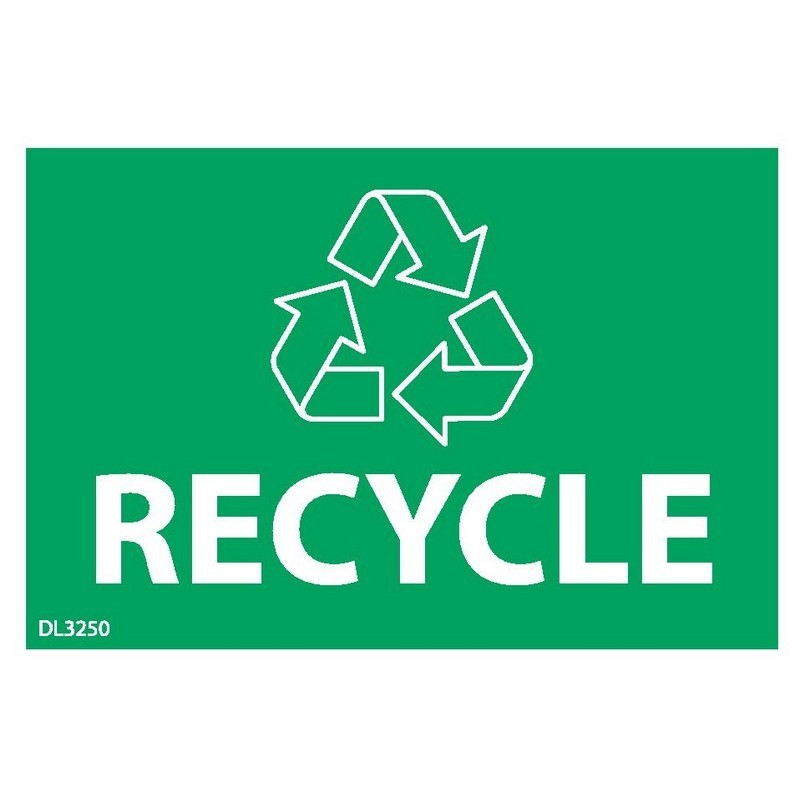 2" x 3" Recycle labels (500 per Roll)