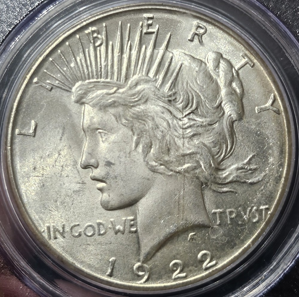 1922-S Peace Dollar MS-64 PCGS VIDEO