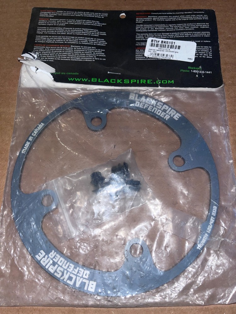 Blackspire Defender bash guard, 120bcdx42t, new in package