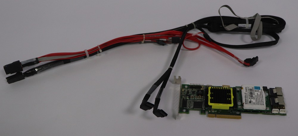 Adaptec ASR-5805 SAS/SATA RAID Adapter controller PCIe with cables