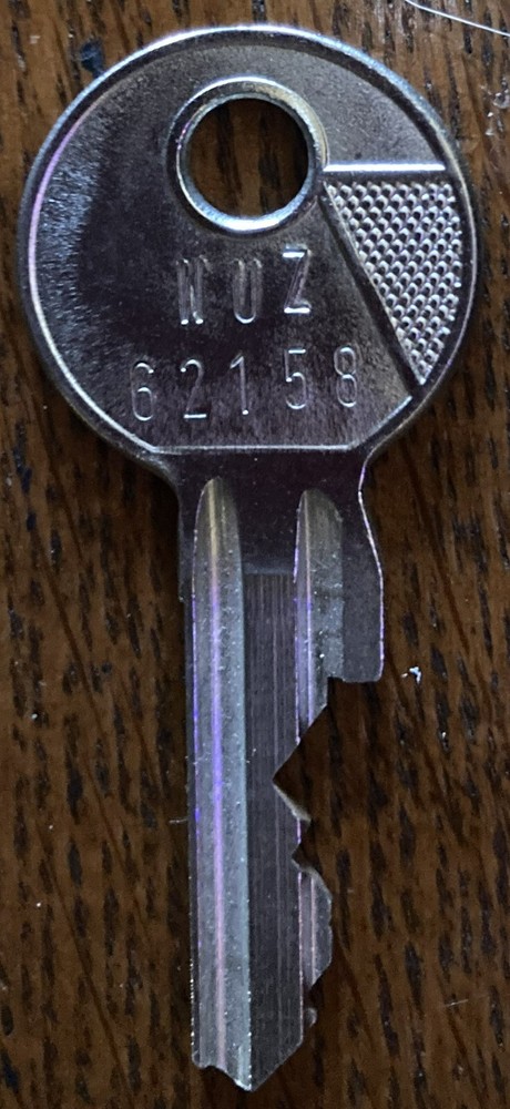 Wurlitzer Jukebox Key WUZ 62158