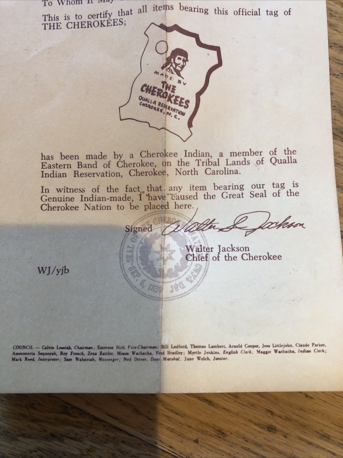 Vintage Genuine Indian The Cherokees Moccasins Size F 7 Natural NEW Q