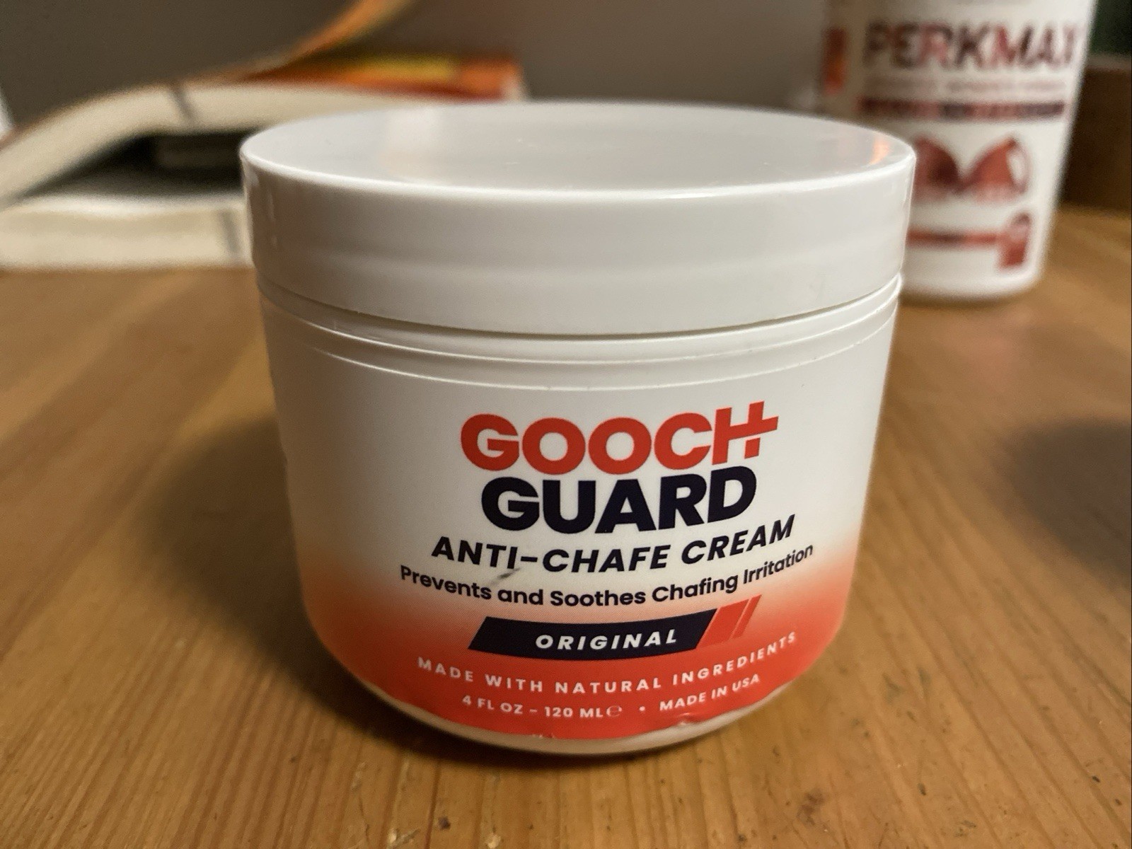 2 Count Gooch Guard Anti-Chafe Cream Original 8oz Natural Paraben Free USA