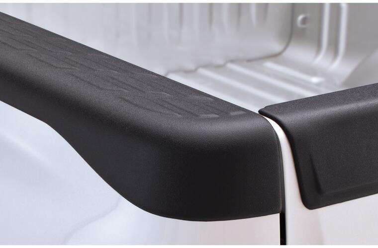 Bushwacker 49517 Bed Side Rail Protector Ultimate Style Textured Black