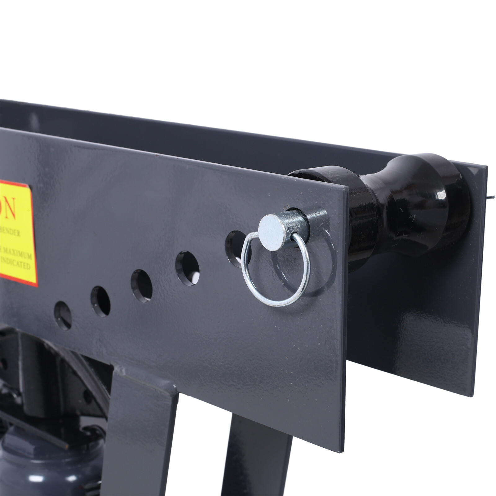 12 Ton Pipe Tube Bender Manual Hydraulic Pipe Bender w/6 Dies Adjustable Rollers