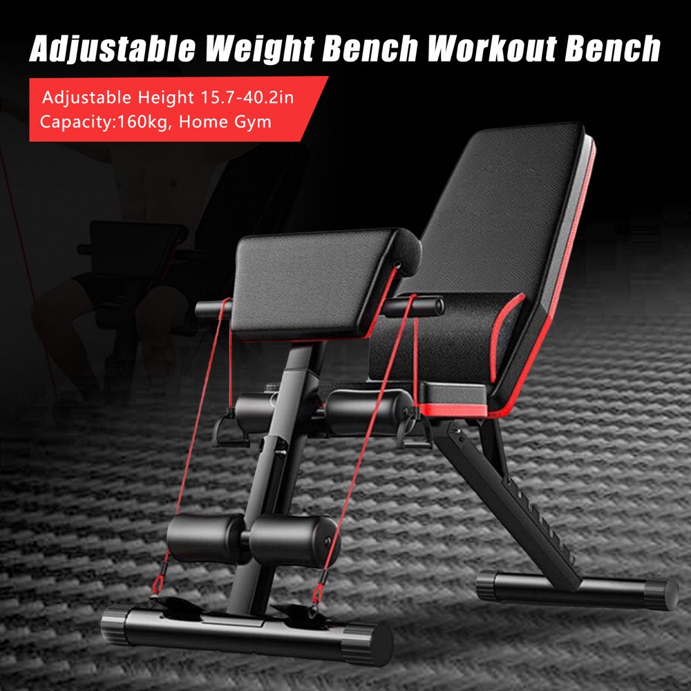 Adjustable Multifunctional Weight Bench for Full Body Workout
