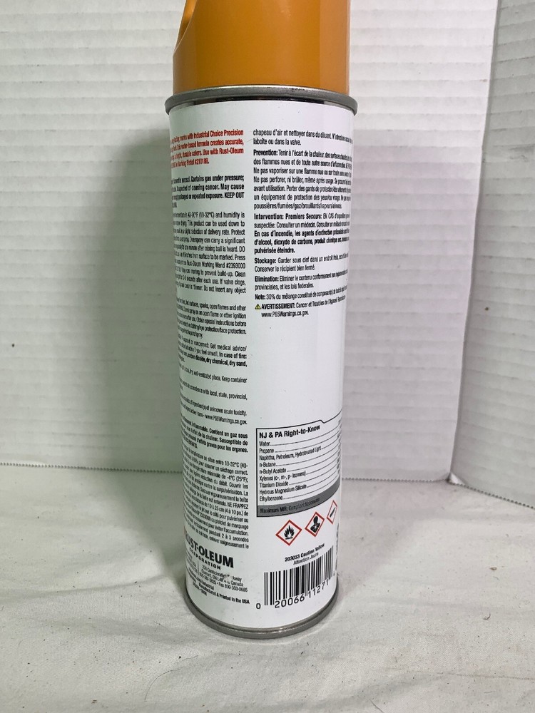 Rustoleum M1800 System Precision Line Inverted Water Based Marking Spray Paint