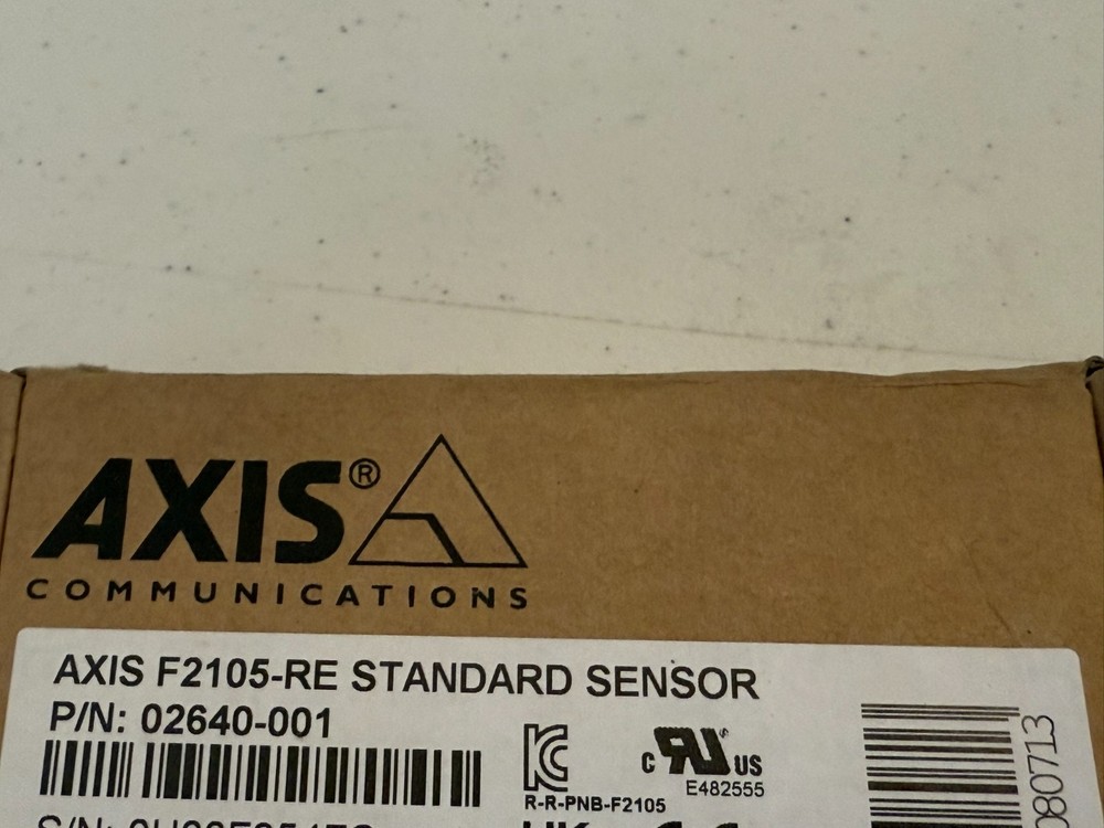 *AXIS* Axis F2105-RE Standard Sensor Camera New Sealed