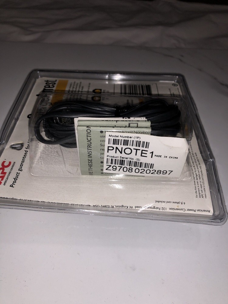 APC Notebook Surge Arrest Protector