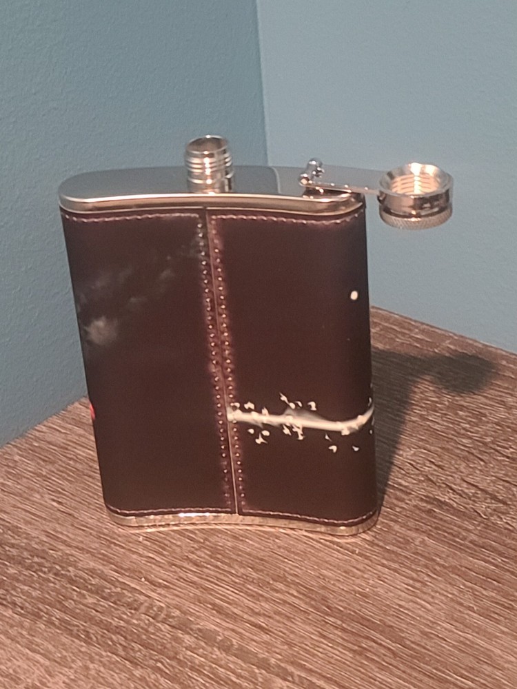 Pink Floyd 8 oz flask custom made NEW