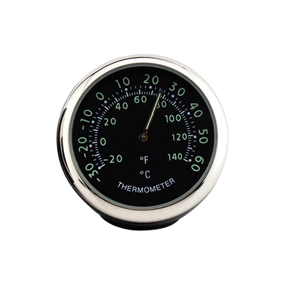 Car Dashboard Thermometer - Mini Vehicle Thermometer Decoration 1.no