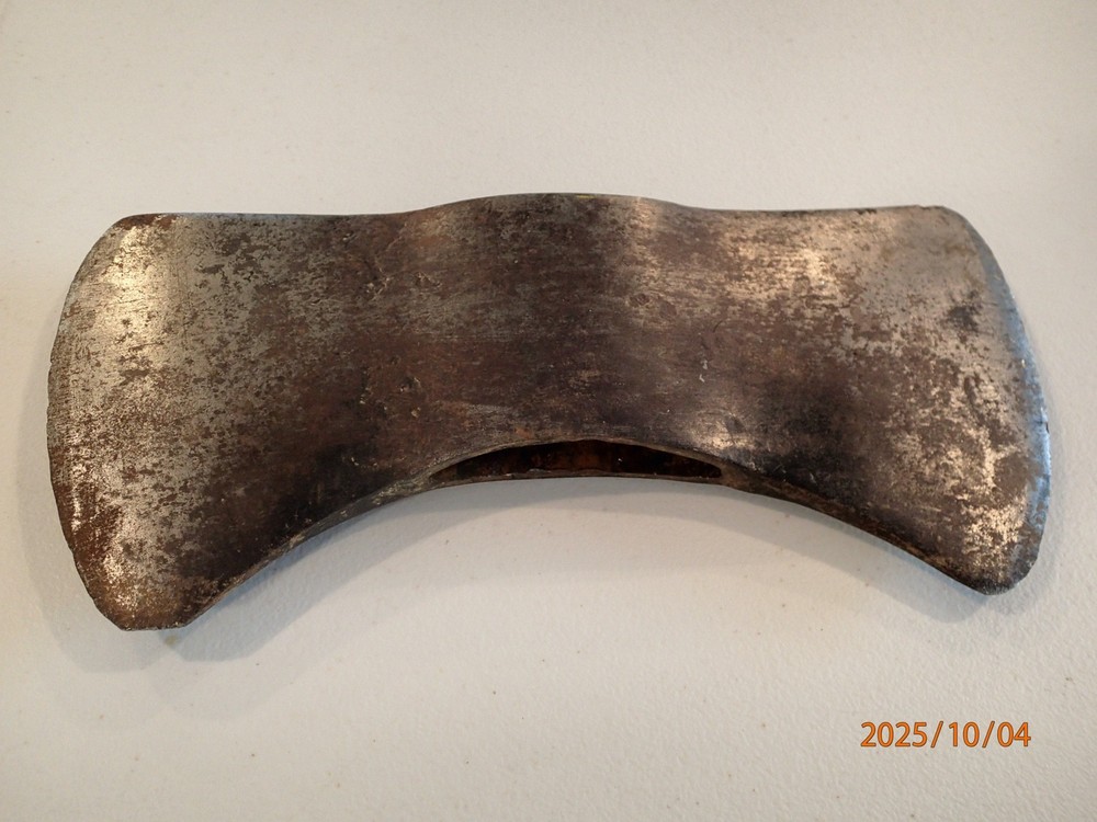 Vintage Double Bit Axe Head 3.6# Maker Unknown